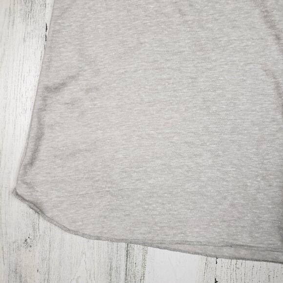 NWOT Over The Limit Apparel Oatmeal Racerback Tank Top Women's Size Medium - Picture 4 of 9